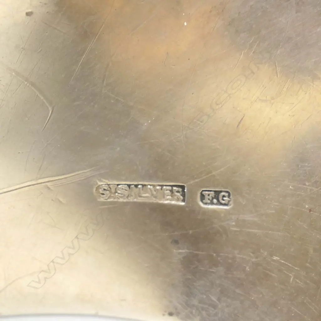Frank Grady silver napkin ring, Image 1++